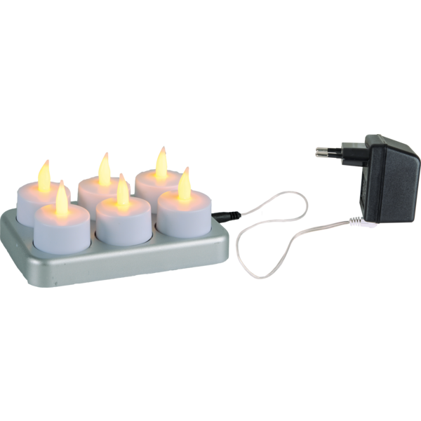 LED Teelichter 6er Set Chargeme LED Teelichter 6er Set Chargeme