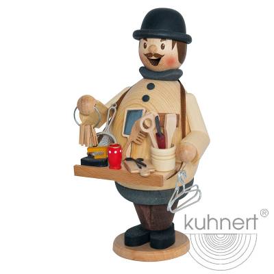 Kuhnert Rauchmann Max - Rauchfigur Räucherfigur Räuchermännchen - als Hausierer