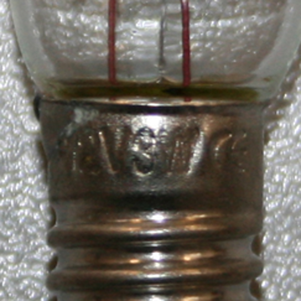 9x Spitzkerze Glühbirne Ersatzbirne Topkerze für Lichterkette / Schwibbögen / Lichterbogen - 8V / 3W E10 halb geriffelt Outdoor 