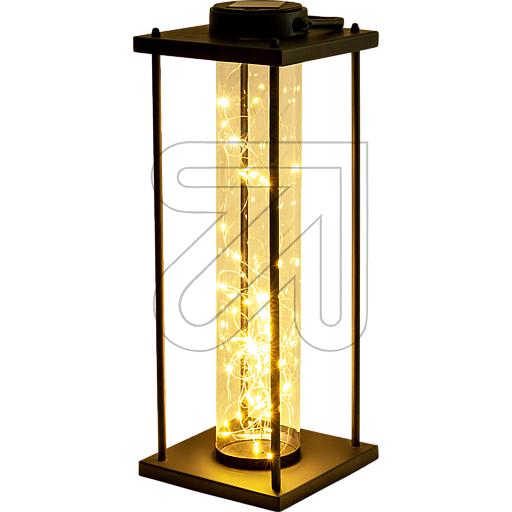 LED Solarlampe Solarleuchte für Außenbereich (Außen IP44) (LED-Solarleuchte "Fairylight" groß) 