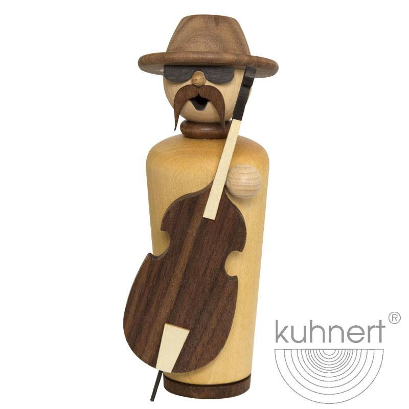 Kuhnert Meisterstücke - Räucherfigur Rauchfigur Räuchermännchen - Bassist