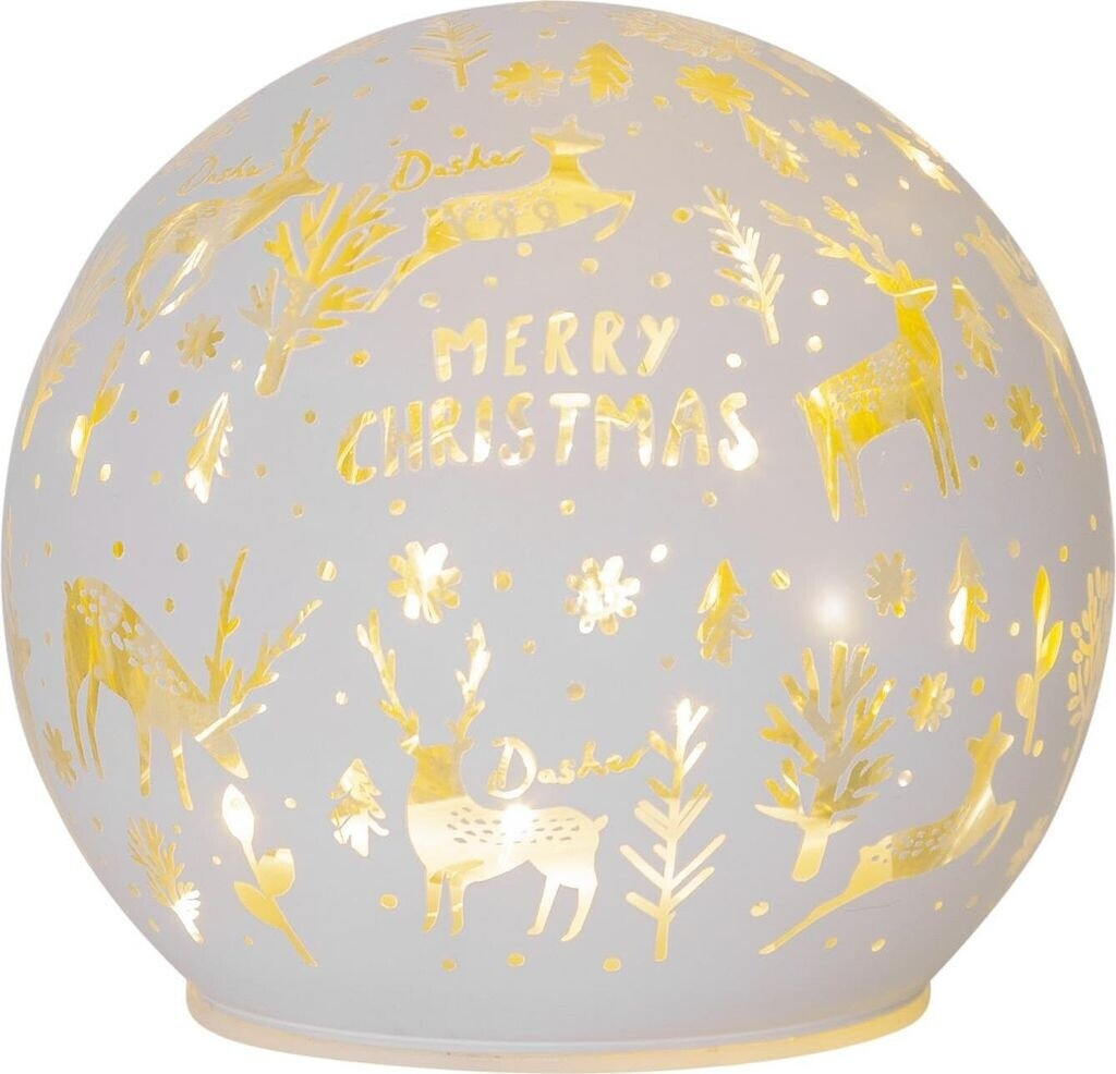 Glaskugel "Merry X-Mas"