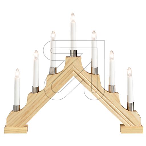Holz Fenster Leuchter mit Manchetten (verschiedene Modelle und Farben wählbar) Holz Fenster Leuchter mit Manchetten (verschiedene Modelle und Farben wählbar)