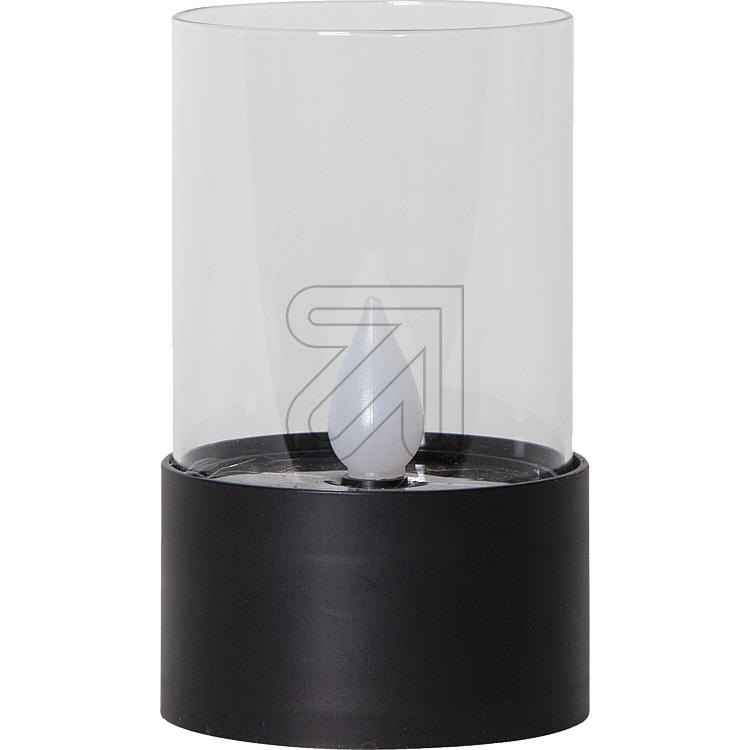 LED Solarlampe Solarleuchte für Außenbereich (Außen IP44) ("Puloun" schwarz)