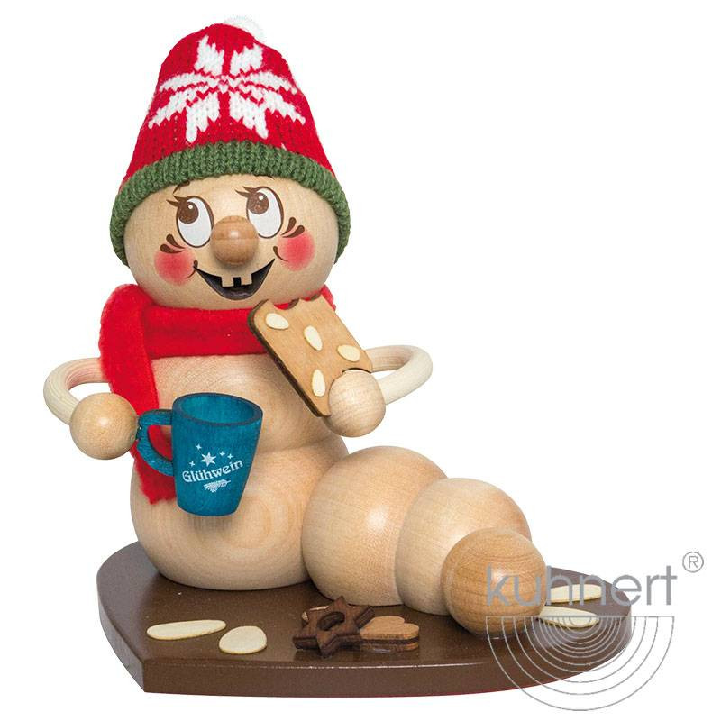 Kuhnert Rauchwurm Rudi - Rauchfigur Räuchermännchen - Weihnachtsmarkt