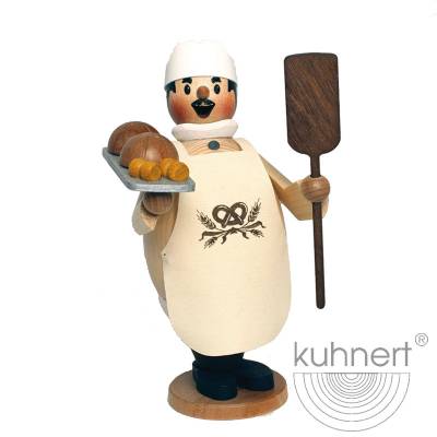 Kuhnert Rauchmann Max - Rauchfigur Räucherfigur Räuchermännchen - als Bäcker