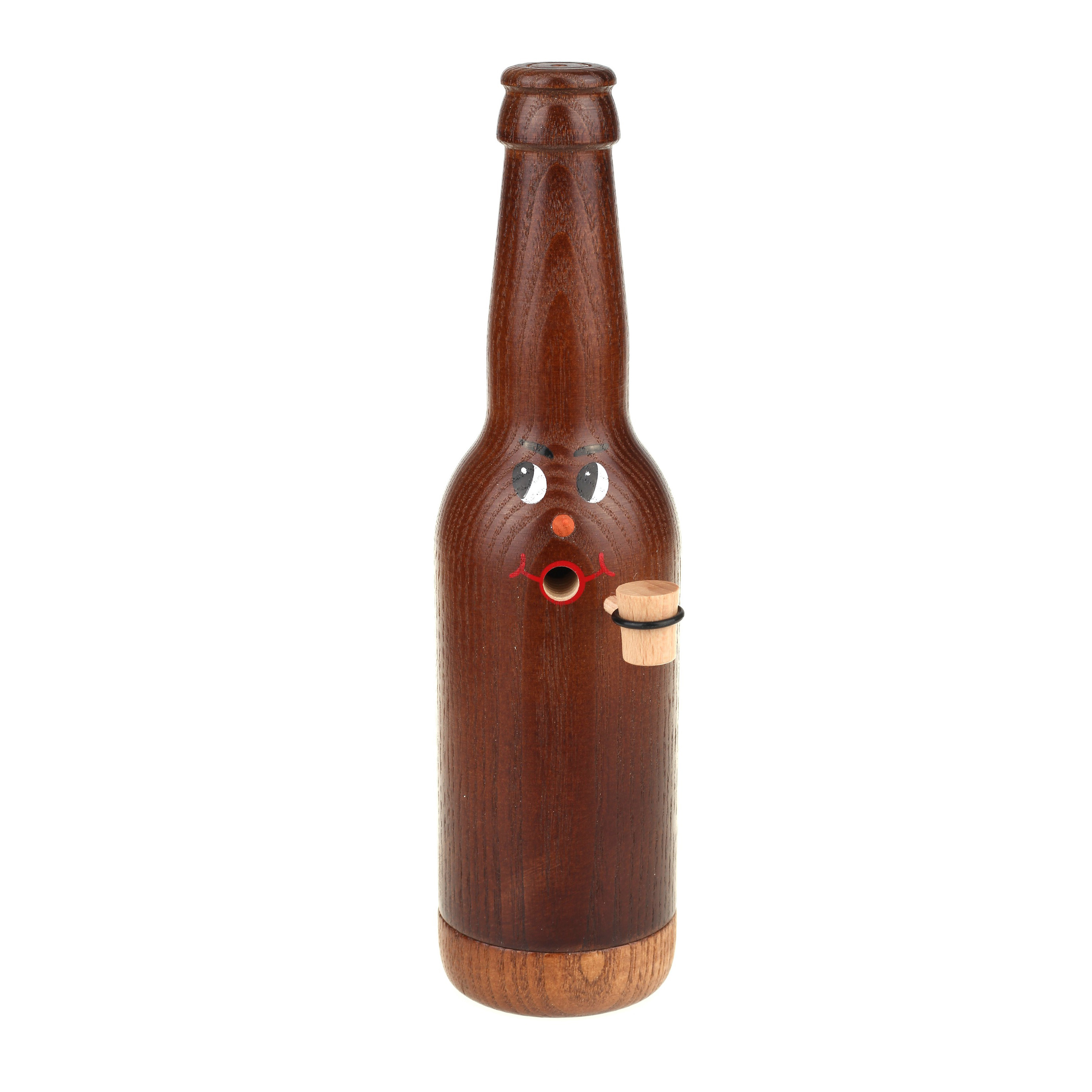 Räucherflasche Bier Longneck 0,33 - braun