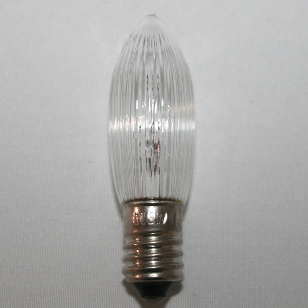 9x Spitzkerze Glühbirne Ersatzbirne Topkerze für Lichterkette / Schwibbögen / Lichterbogen - 8V / 3W E10 voll geriffelt Indoor 9x Spitzkerze Glühbirne Ersatzbirne Topkerze für Lichterkette / Schwibbögen / Lichterbogen - 8V / 3W E10 voll geriffelt Indoor