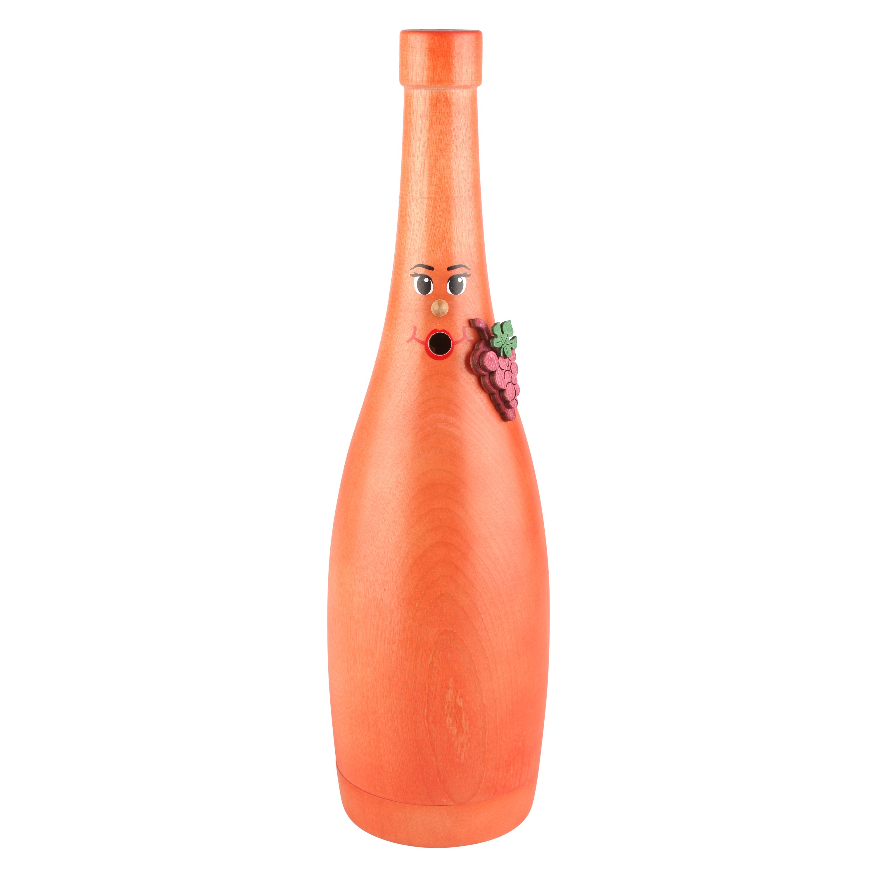 Räucherflasche Räucherfigur Rauchfigur Räuchermännchen Wein Meißner Winzergenossenschaft 0,7 - rose