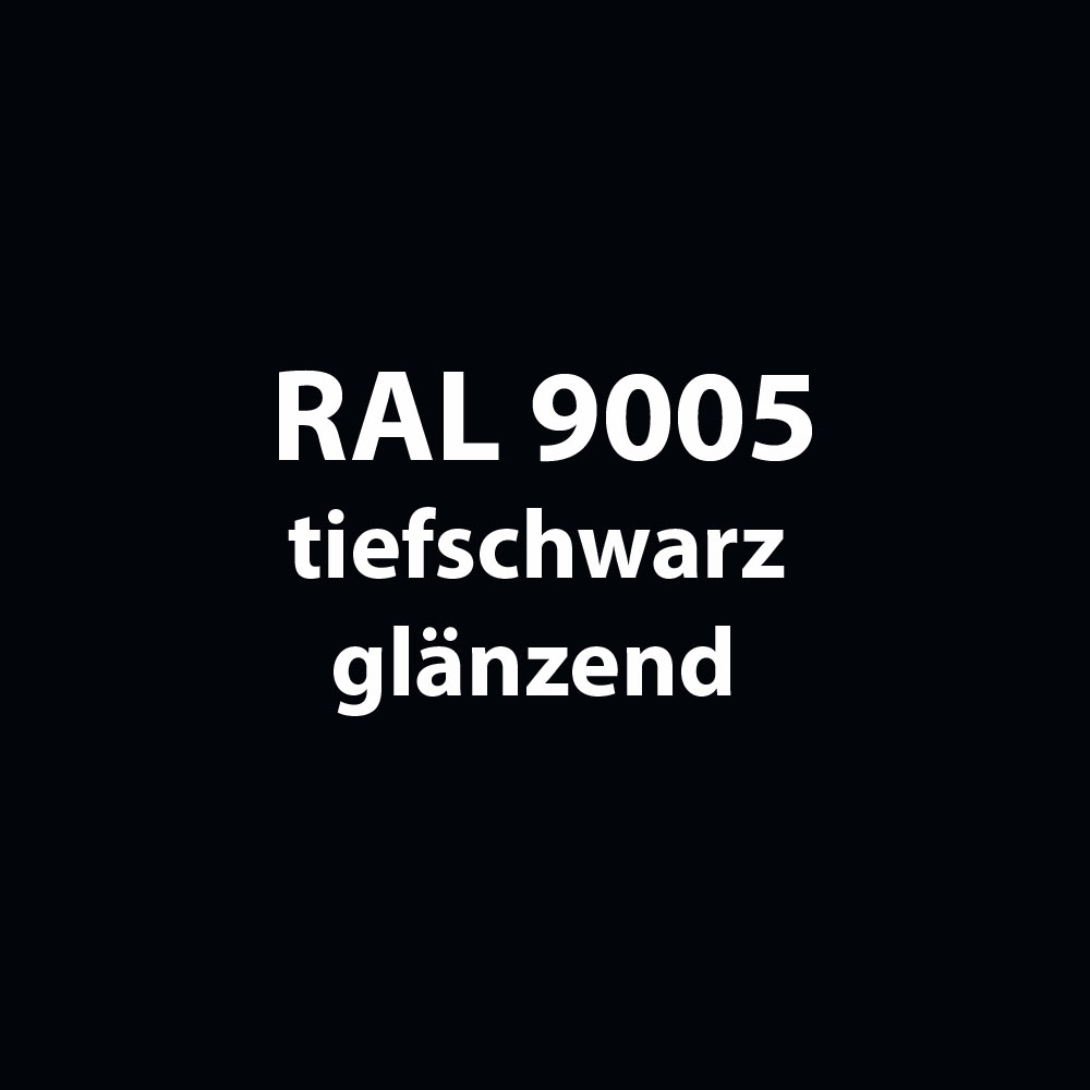 Tupflack 50 ml - RAL 9005 tiefschwarz glänzend