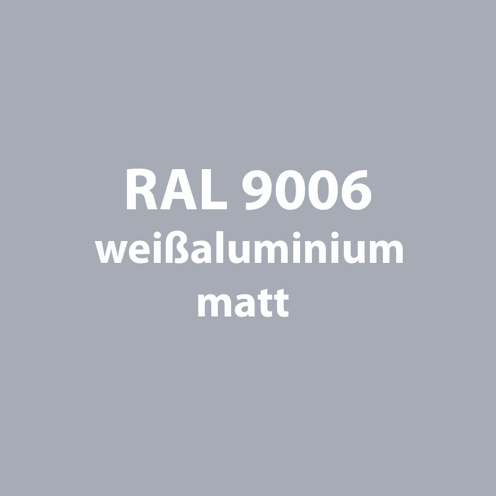 9006 Rall Tupflack 50 ml - RAL 9006 weißaluminium matt | RAL 9006 - weißaluminium ...