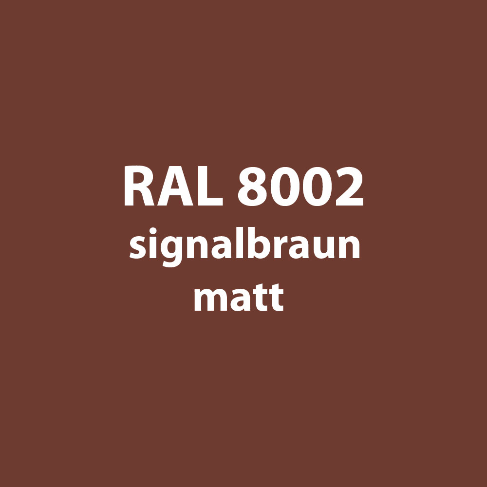 Streichlack 1 Liter - RAL 8002 - signalbraun matt