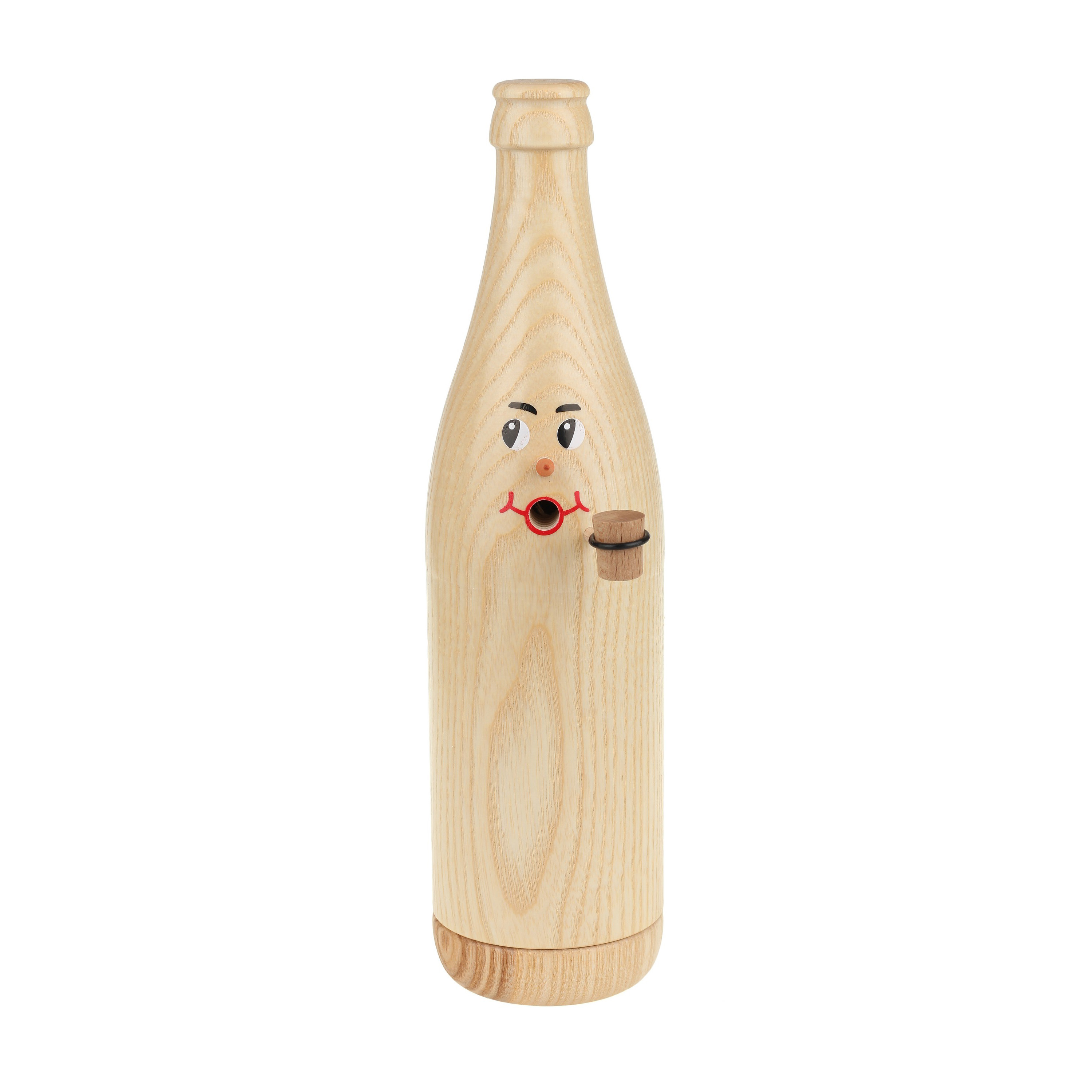 Räucherflasche Räucherfigur Rauchfigur Räuchermännchen Bier NRW 0,5 - natur