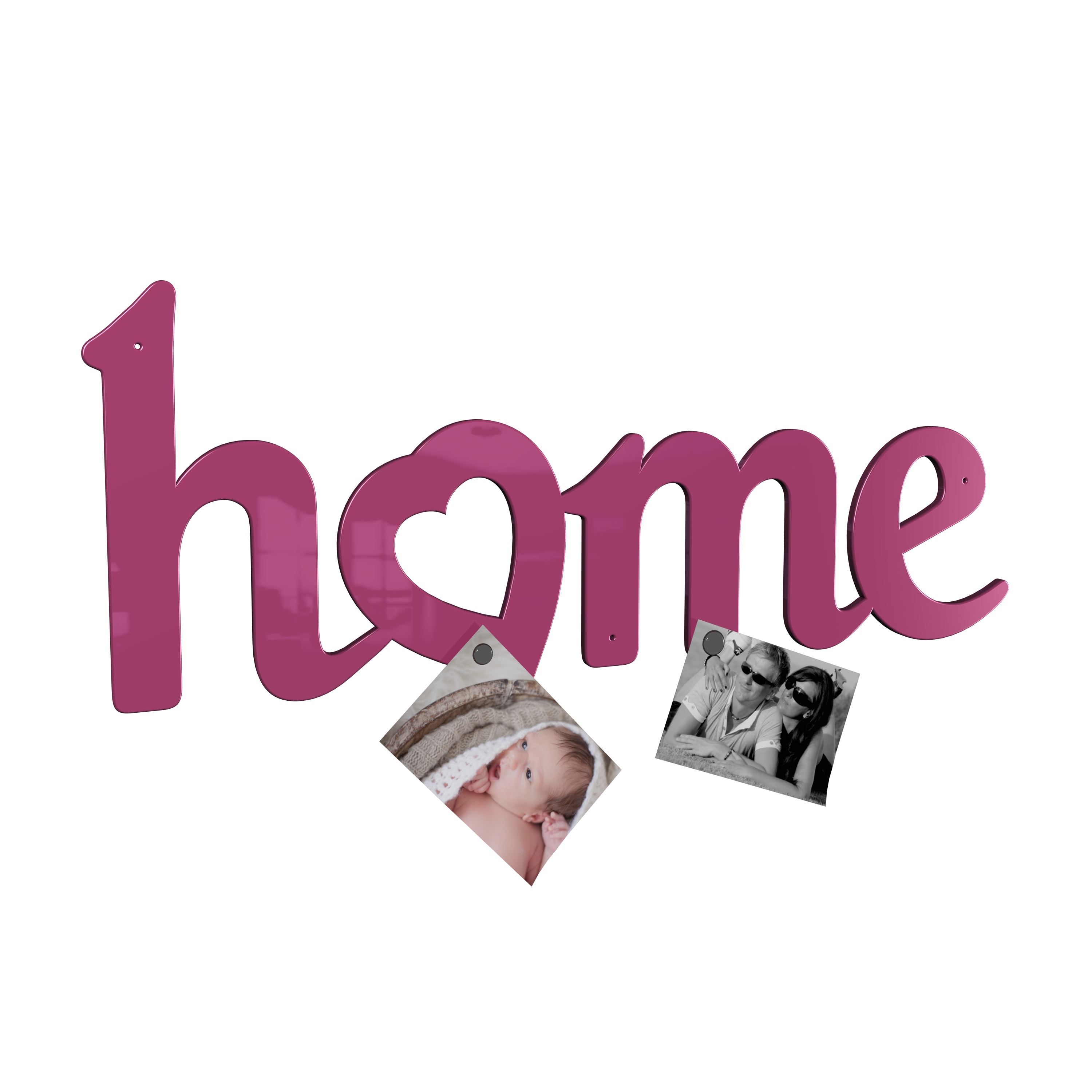 Magnetwand Magnettafel Memoboard - Home - RAL 4010 telemagenta pink rosa Magnetwand Magnettafel Memoboard - Home - RAL 4010 telemagenta pink rosa