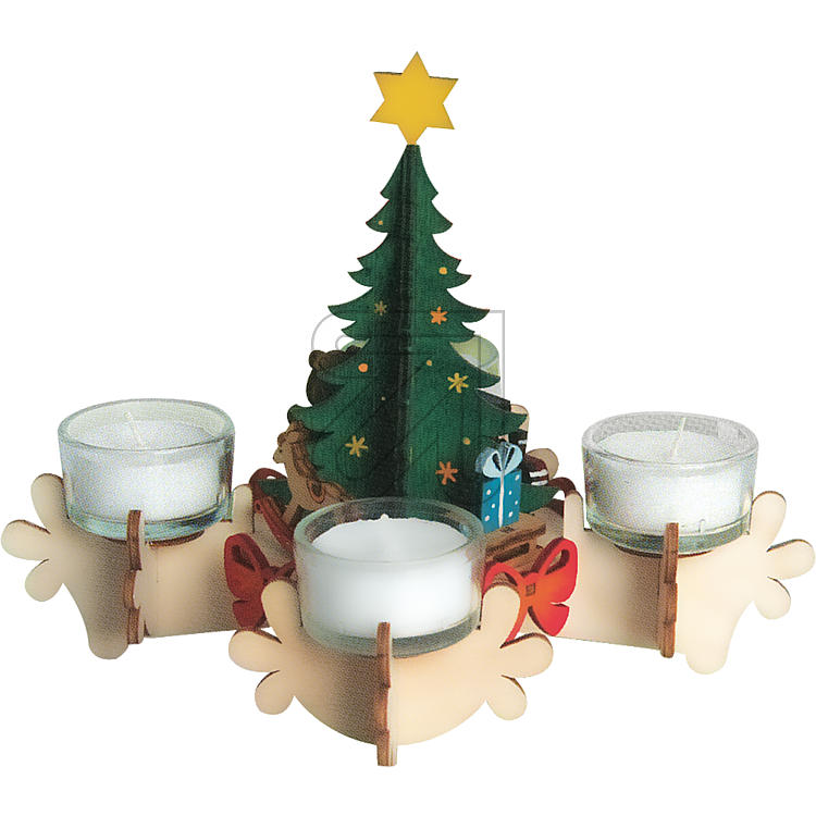 Bastelset "Adventsleuchter" (verschiedene Modelle wählbar)