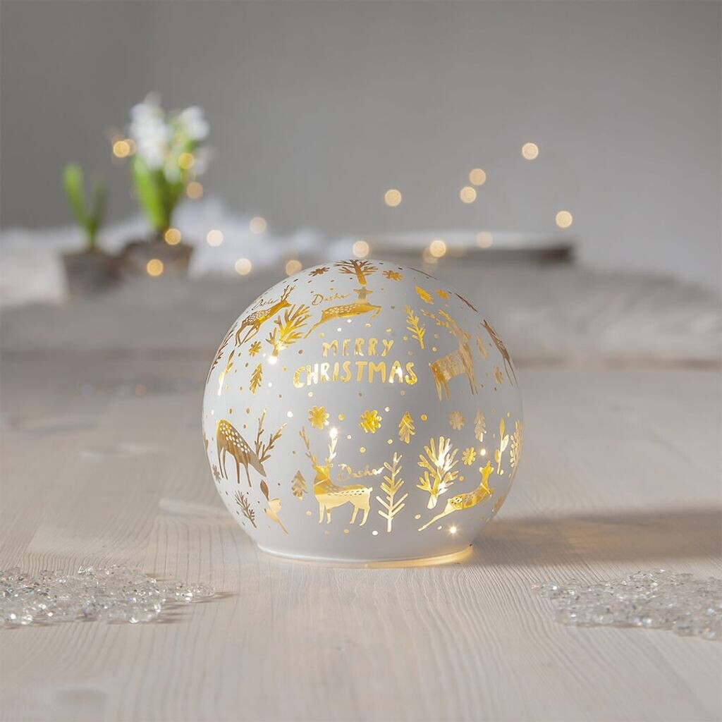 Glaskugel "Merry X-Mas"