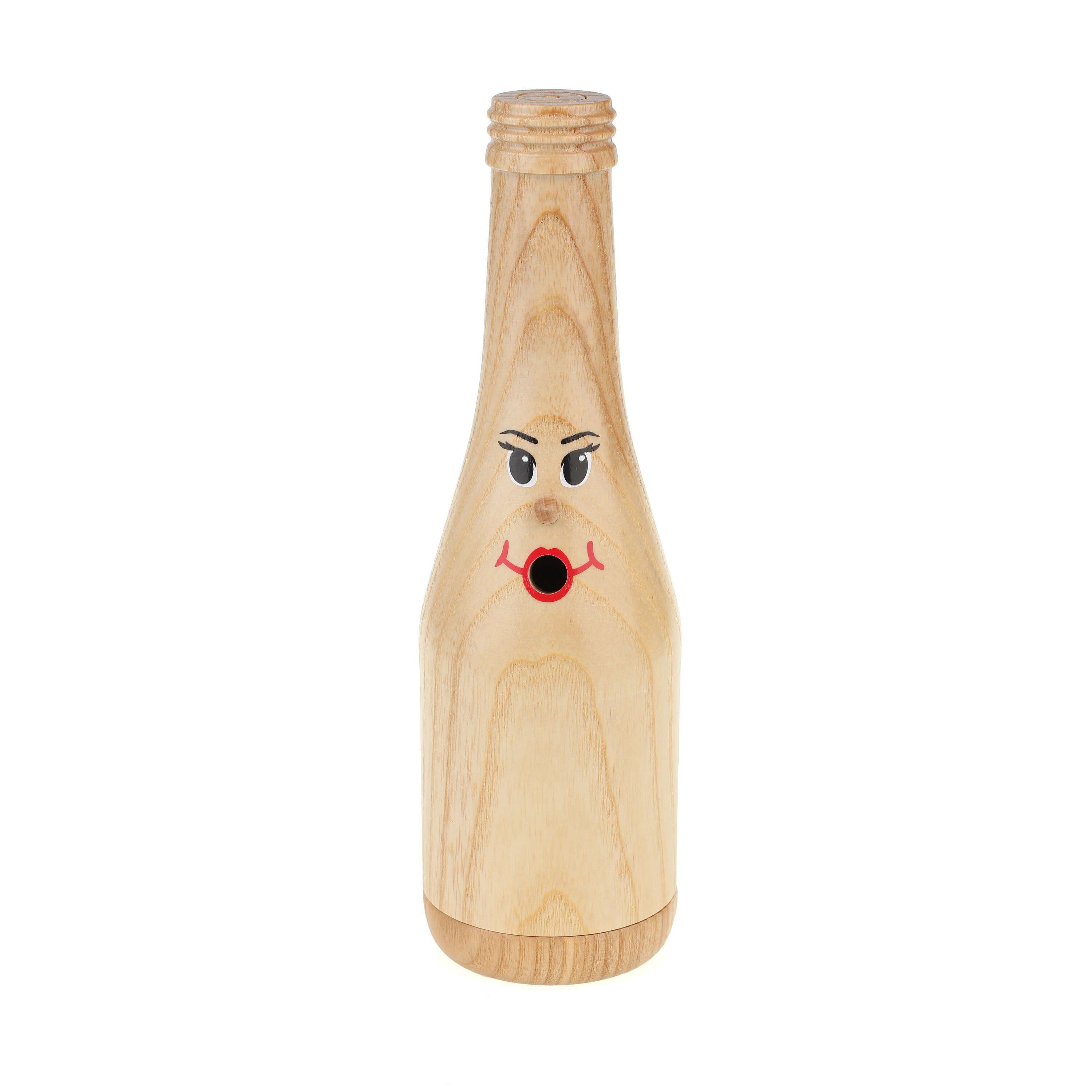 Räucherflasche Räucherfigur Rauchfigur Räuchermännchen Sekt 0,2 - natur