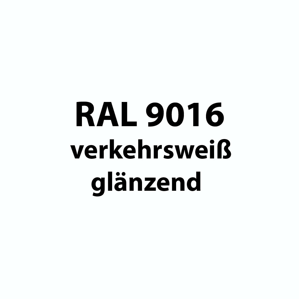 Streichlack 1 Liter - RAL 9016 - verkehrsweiß glänzend
