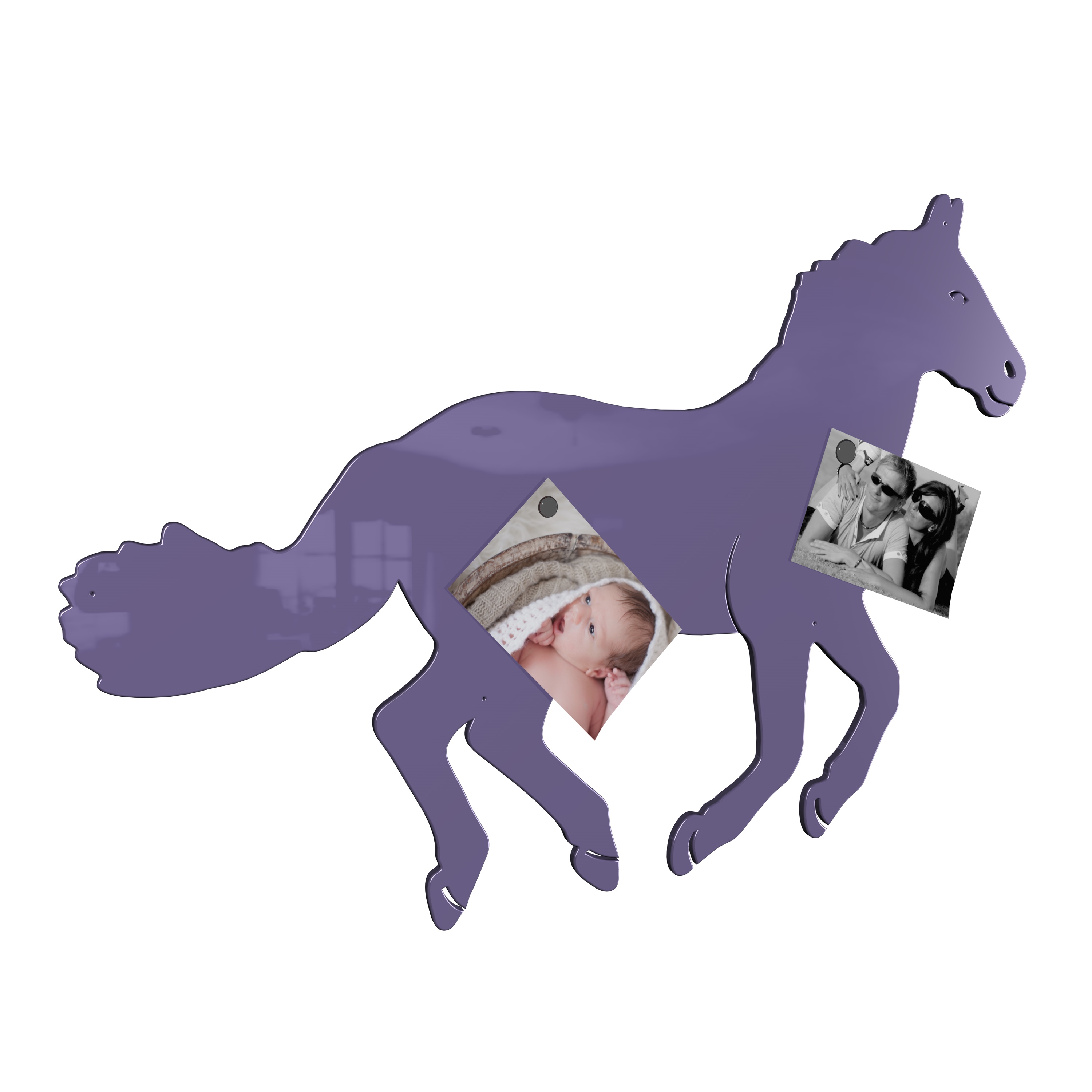 Magnetwand - Pferd (verschiedene Farben wählbar)