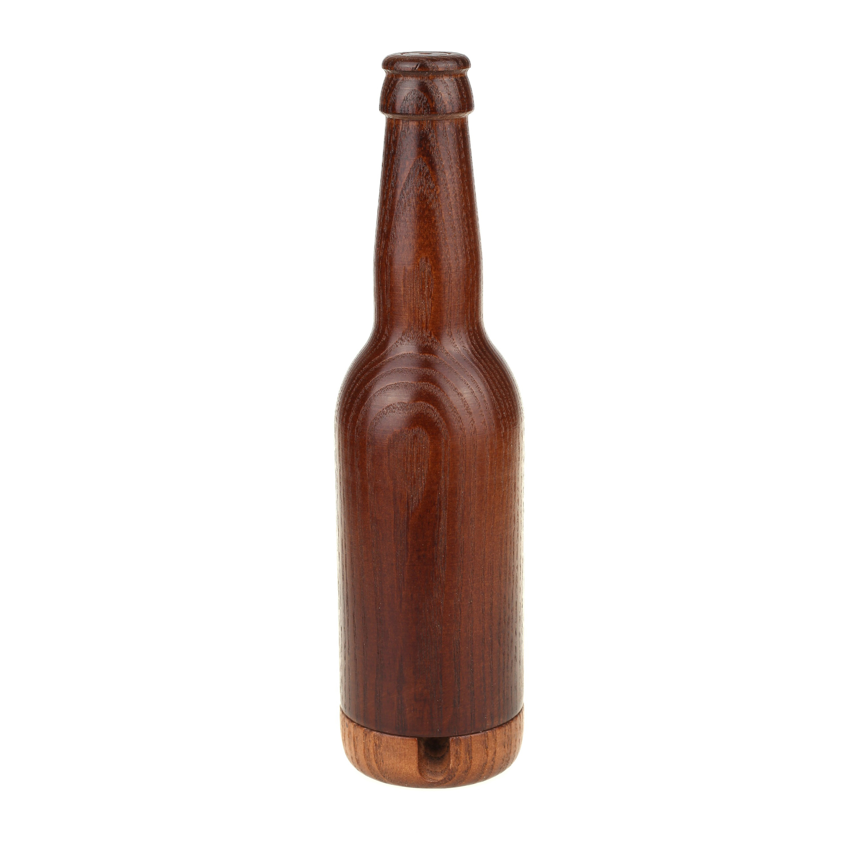 Räucherflasche Räucherfigur Rauchfigur Räuchermännchen Bier Longneck 0,33 - braun