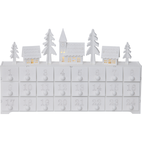 Tischdekoration Yuletide - Adventskalender zum selber bestücken Tischdekoration Yuletide - Adventskalender zum selber bestücken