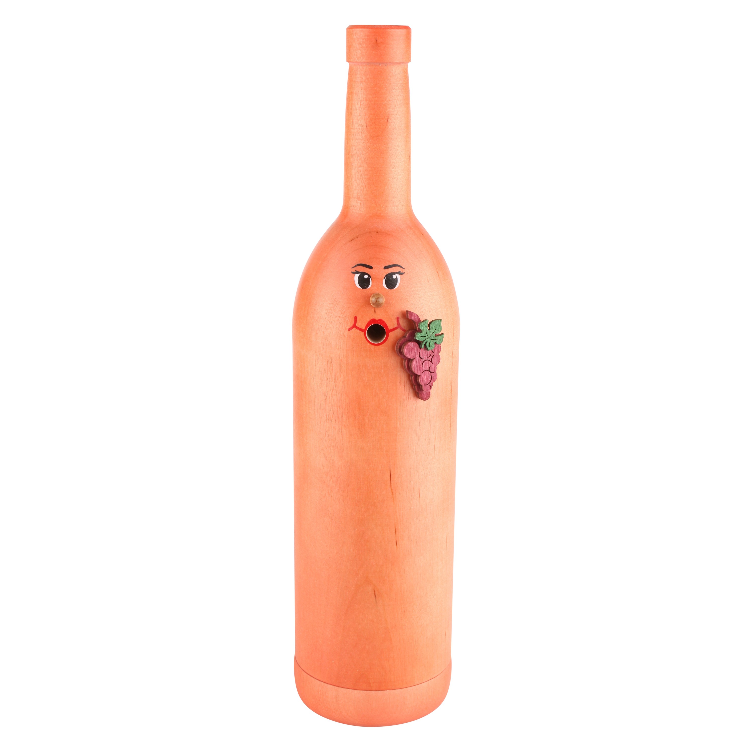 Räucherflasche Räucherfigur Rauchfigur Räuchermännchen Wein Wackerbarth 0,7 - rose