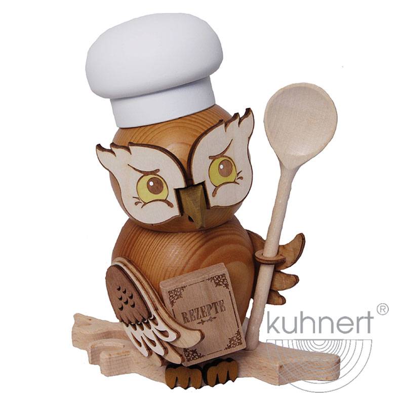 Kuhnert Räuchereule Raucheule Eule - Räucherfigur - Koch