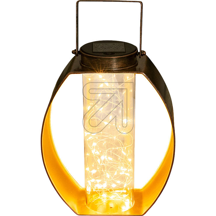 LED Solarlampe Solarleuchte für Außenbereich (Außen IP44) ("Fairylight" gold)