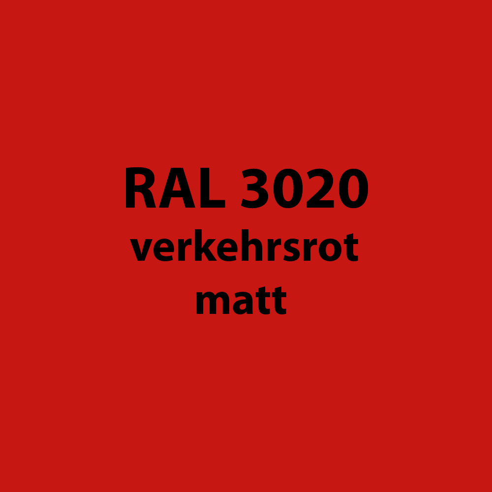 Tupflack 50 ml - RAL 3020 verkehrsrot matt