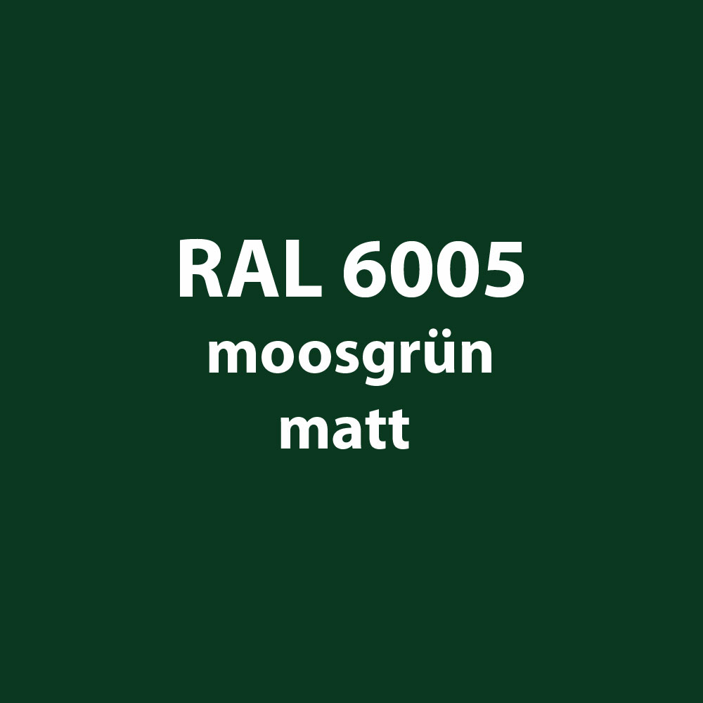 Streichlack 1 Liter - RAL 6005 - moosgrün matt